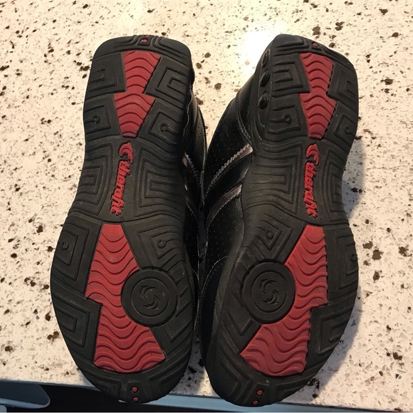 Ladies Therafit Patent Leather Shoes Black - Size 7 - Picture 3 of 6